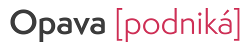 Opava podniká logo